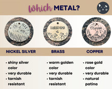 Load image into Gallery viewer, Metal dog tag personalized with up to 2 phone numbers or address, leaf dog tag