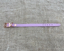 Load image into Gallery viewer, Deluxe mud-proof dog collar and matching bracelet with rose gold fittings - choose your size