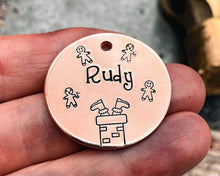 Load image into Gallery viewer, metal dog id tag