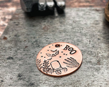 Load image into Gallery viewer, cute dog tag with Halloween design