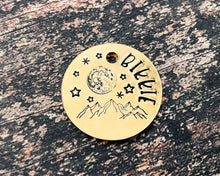 Load image into Gallery viewer, double-sided dog tag with 2 phone numbers