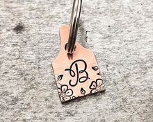 Load image into Gallery viewer, metal pet tag with phone number