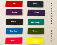 Load image into Gallery viewer, Personalized waterproof dog collar with name plate and brass buckle, 20mm (3/4")