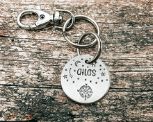 Load image into Gallery viewer, Matching keychain for your dog tag order - ORDER ONLY IN COMBINATION WITH PET ID TAG!