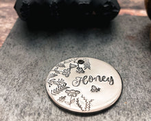 Load image into Gallery viewer, double-sided dog tag with 2 phone numbers