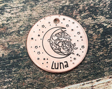 Load image into Gallery viewer, double-sided pet id tag with phone number