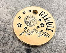 Load image into Gallery viewer, hand-stamped cute dog tag