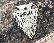 Load image into Gallery viewer, arrowhead dog id tag