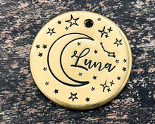 Load image into Gallery viewer, double-sided pet id tag with phone number