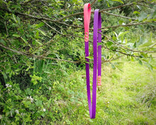 Load image into Gallery viewer, Deluxe 2-color mud-proof dog leash with brass fittings - choose your color & length