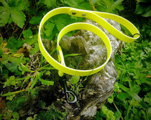 Load image into Gallery viewer, Mud-proof dog leash with black fittings - choose your color & length