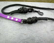 Load image into Gallery viewer, Mud-Proof Dog Collar And Boating Knot Leash Set For Small Dogs And Puppies - Choose your color and length