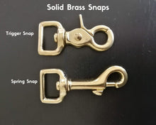 Load image into Gallery viewer, Deluxe 2-color mud-proof dog leash with brass fittings - choose your color & length