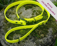 Load image into Gallery viewer, Mud-proof dog collar and leash set, 20mm (3/4in) - medium & large dogs