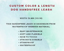 Load image into Gallery viewer, Hands-Free Dog Leash, lightweight convertable multi-use lead