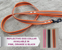 Load image into Gallery viewer, Reflective dog leash - choose your length & color