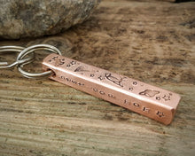 Load image into Gallery viewer, 'Best dog mom' keychain, handmade dog lover gift idea