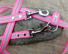 Load image into Gallery viewer, Hands-free reflective dog leash, safety dog lead multi-use