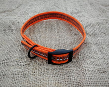 Load image into Gallery viewer, Reflective Adjustable Dog Collar With Black Buckle