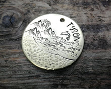 Load image into Gallery viewer, Dog id tag, double-sided, 2 phonenumbers