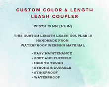 Load image into Gallery viewer, Mud-proof leash coupler, double dog walker, 2 colors