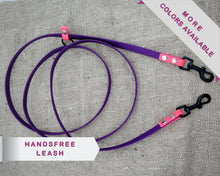 Load image into Gallery viewer, Mud-proof hands-free dog leash, 2 colors - choose your colors & length