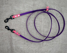 Load image into Gallery viewer, Mud-proof hands-free dog leash, 2 colors - choose your colors & length