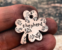 Load image into Gallery viewer, shamrock pet id tag
