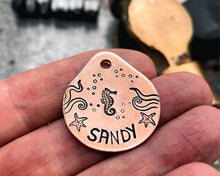 Load image into Gallery viewer, small metal dog tag
