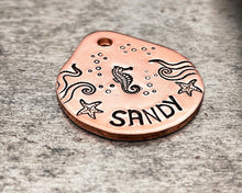 Load image into Gallery viewer, durable copper dog id tag
