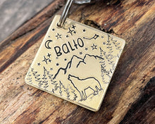 Load image into Gallery viewer, personalized double-sided dog id tag
