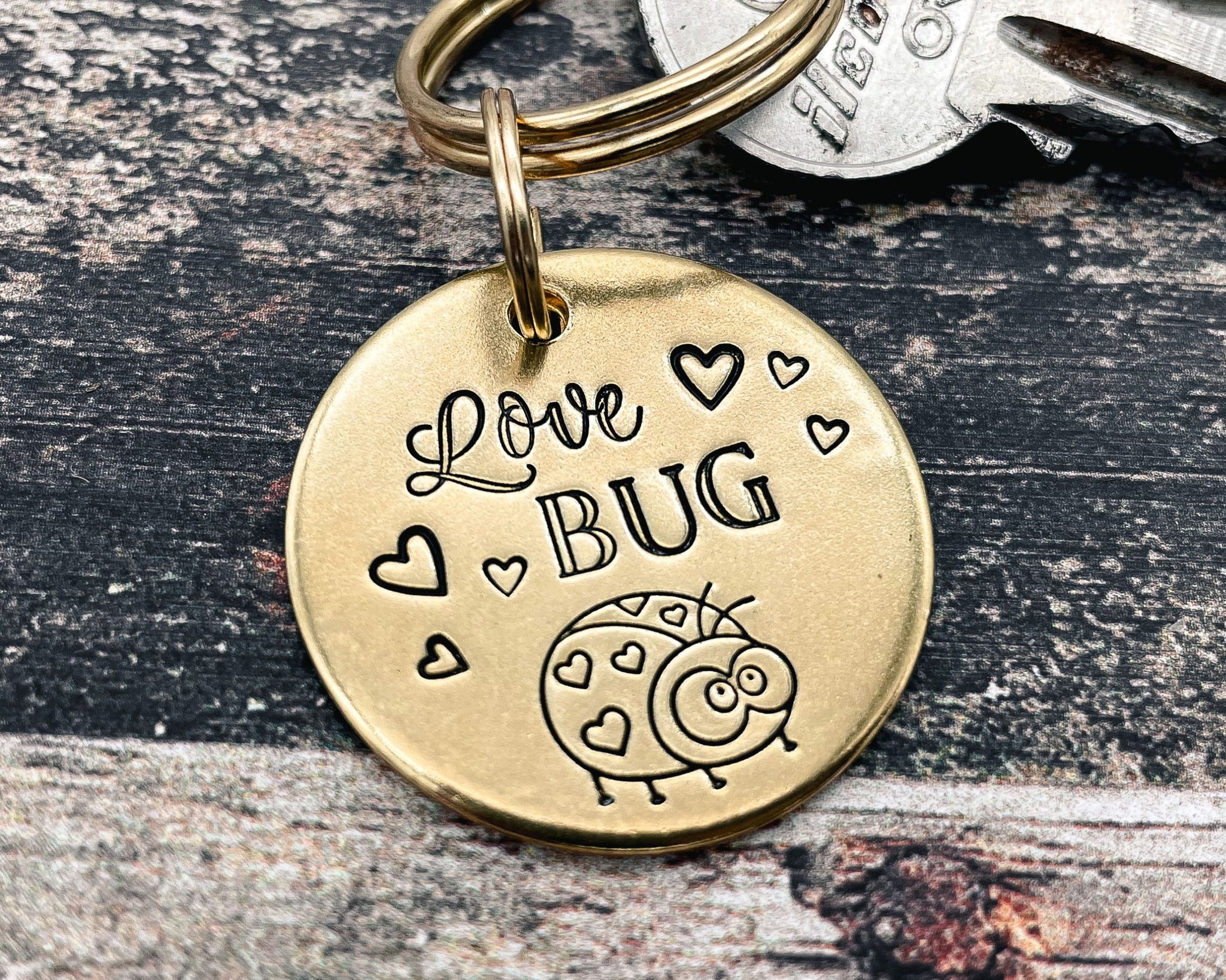 Love Bug keychain, cute gift idea for Valentine's Day – Waggy Pooch