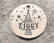 Load image into Gallery viewer, dog tag for dogs personalized with name and phone numbers
