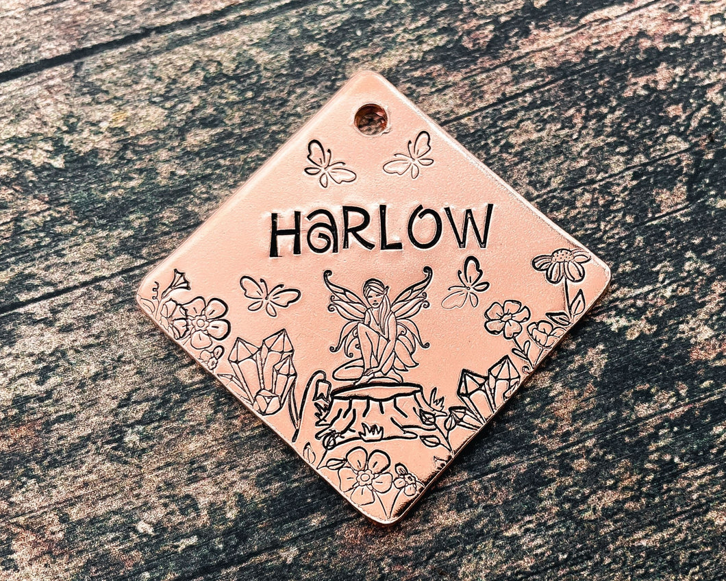 personalized dog tag with phone number