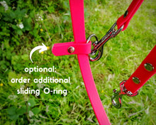 Load image into Gallery viewer, Mud-proof hands-free dog leash, 2 colors - choose your colors &amp; length
