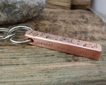 Load image into Gallery viewer, &#39;Best dog mom&#39; keychain, handmade dog lover gift idea
